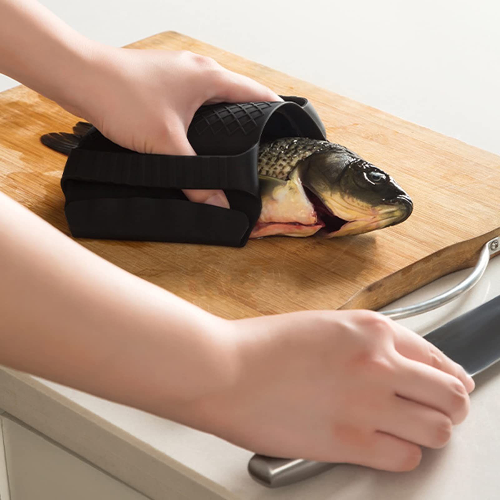 Silicone Assist Hot Handle Holder, Anti-scalding Clip, Oven Gloves Cooking Pinch Mitts, Pot Sleeve Heat Resistant Kitchen — image 5