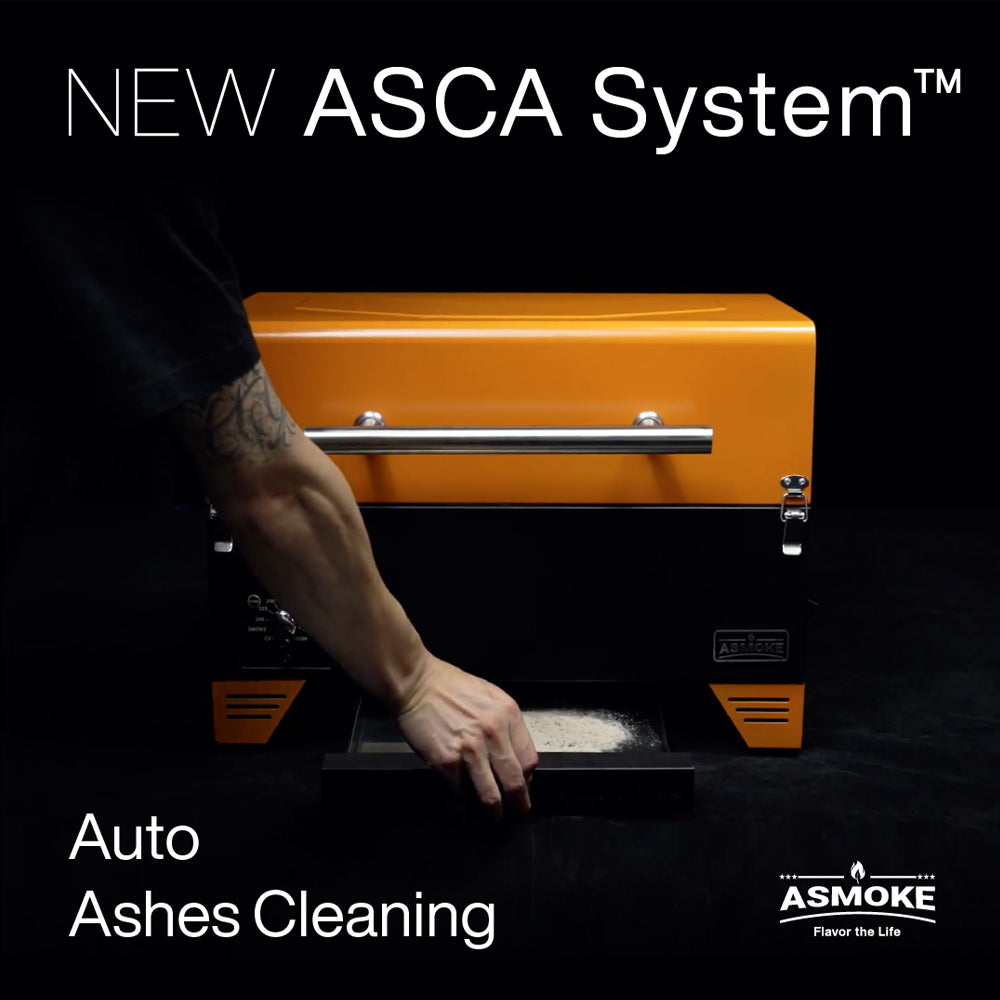 Asmoke AS350 Portable Wood Pellet Grill - Cyder Black — image 6