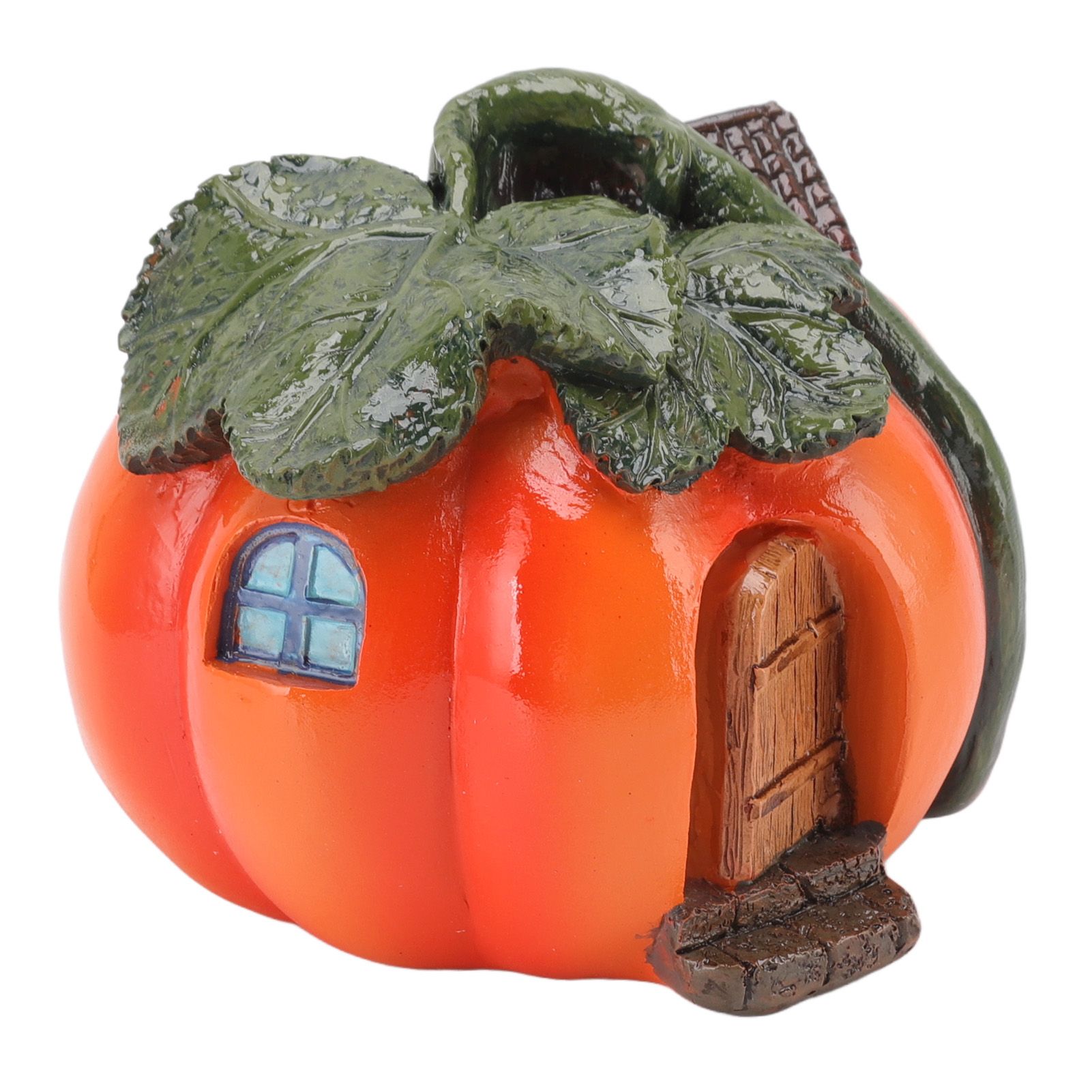 Garden Pumpkin Decoration Synthetic Resin Outdoor Pumpkin Ornament for Outdoor Indoor Party Festival Events Big Pumpkin Room — image 3