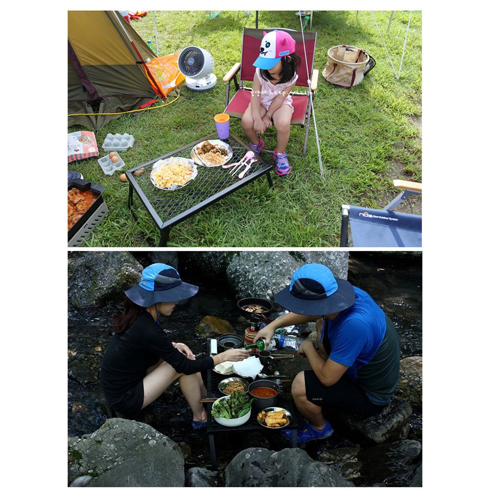 Folding Campfire Grill Heavy Duty Steel Grate Portable Over Fire Camping Grill for Outdoor Open Flame Cooking โ image 3