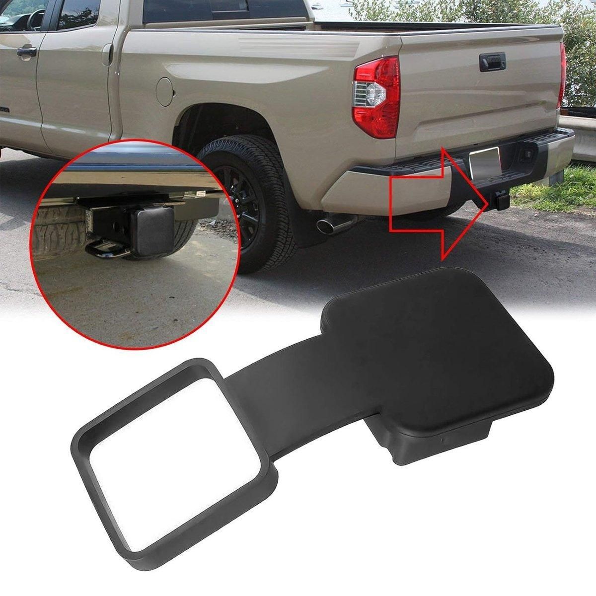 2pcs Car Trailer Hook Cover Retrofit Decoration Protective Towing Hitch Cover — image 5