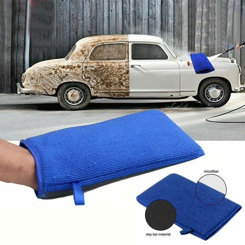Magic Clay Mitt Glove Car Polish Clay Bar Detailing Glove Microfiber Car Wash — image 3