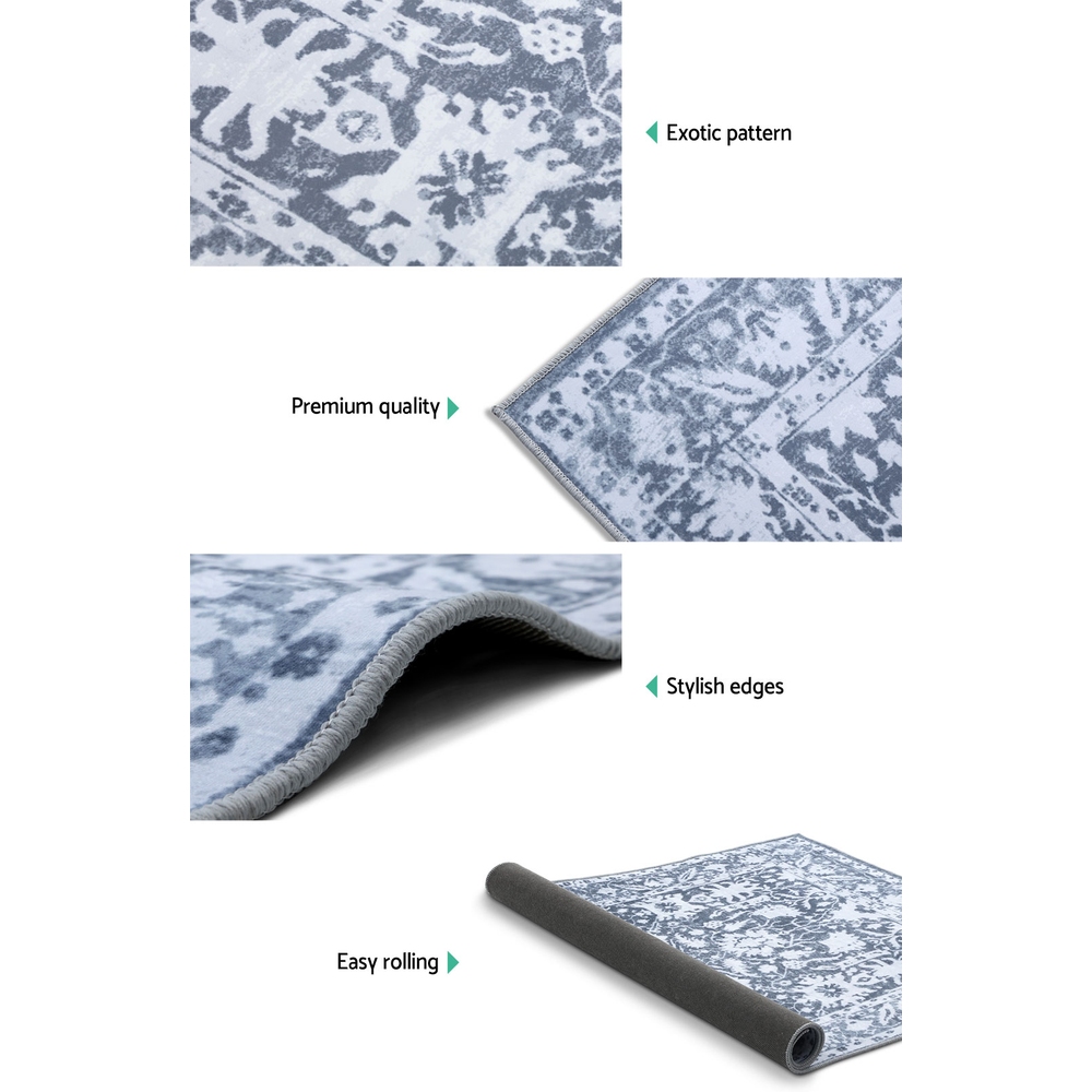 Artiss Rug 160x230cm Area Rug Large Carpet Soft Short Pile Modern Fafi โ image 4