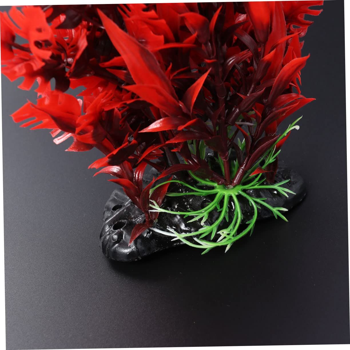 Silk Aquarium Plants Artificial Seaweed Model Tall Aquarium Plants Plant Aquarium Decorations Red Leaves Aquarium Decor