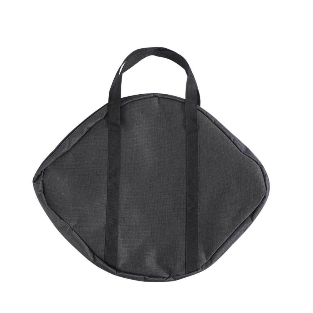 Outdoor Grill Pan Storage Bag Grilling Pan Zippered Pouch Bag for Steaks Grilled Pan Outdoor Camping Picnic Cookware Storage Bag