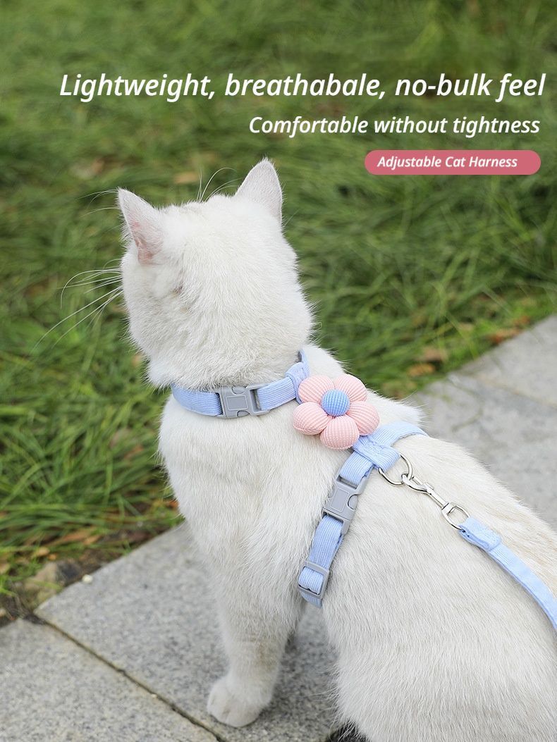 Pet Harness-yellow+1.2m Leash+Size S — image 2