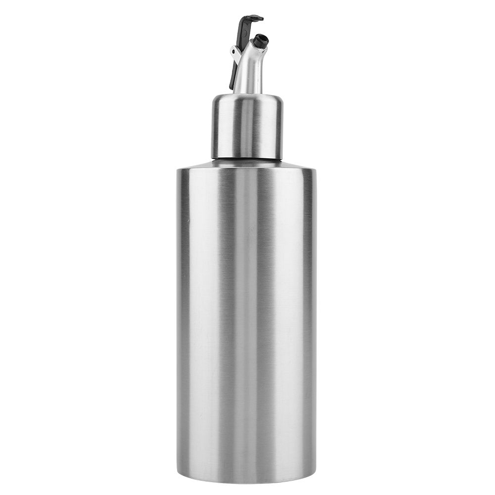 550mL Stainless Steel Oil Bottle Vinegar Sauce Dispenser Container Home Kitchen Supplies(B) โ image 4