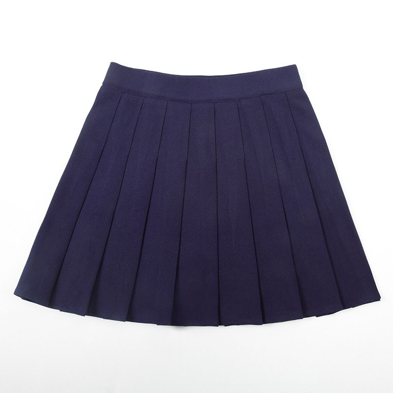 Xiang Mei Women's Pleated Mini Skirt Poly White XL โ image 5