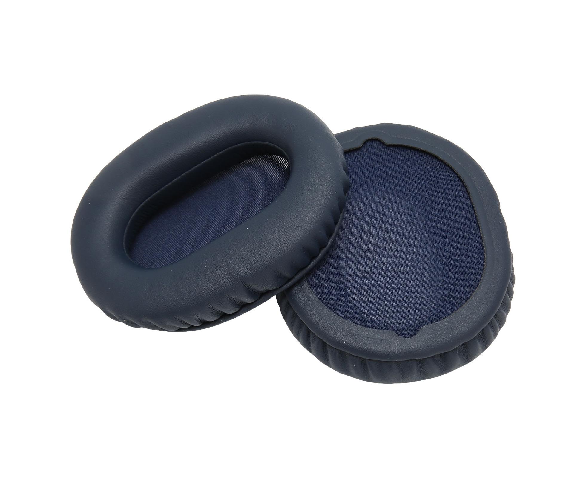 2pcs Ear Cushions Replacement Soft Protein Leather Noise Isolation Foam Thickened Pads for WH CH710N CH720N XB900N Blue โ image 6