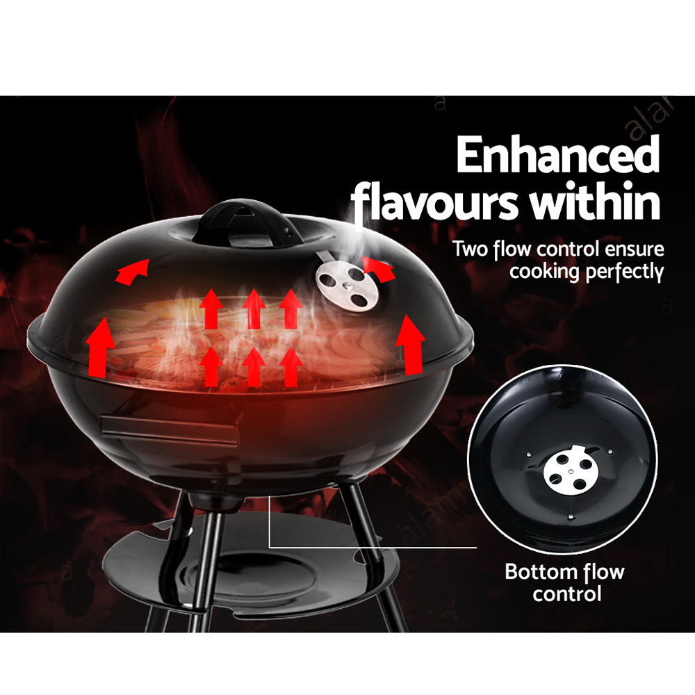Grillz BBQ Grill Charcoal Smoker — image 5