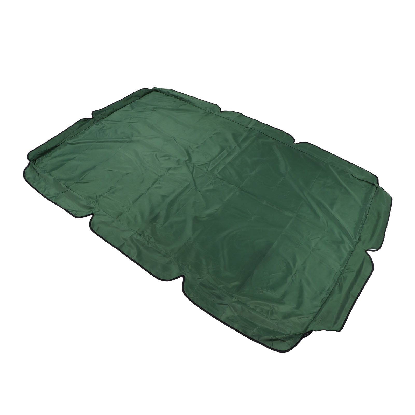 Swing Canopy Replacement Silver Coated Oxford Cloth Waterproof Swing Chair Canopy Cover for Outdoor Garden Balcony Dark Green — image 3