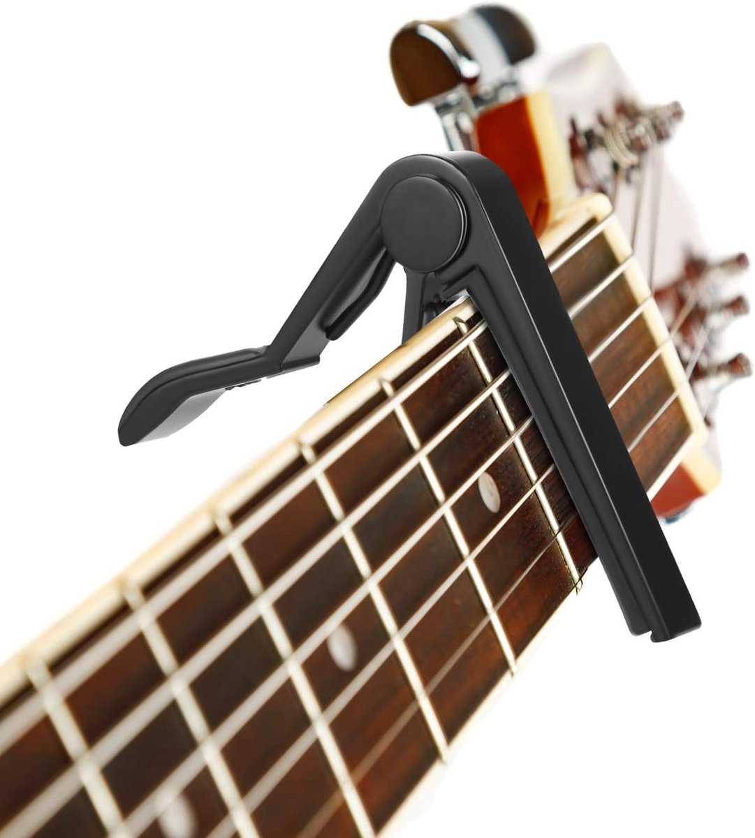 Pieces Guitar Capos - Universal Capos - Guitar Capo Clamps - Aluminum Metal - Suitable for acoustic and classical electric guitars, bass, banjo, violin โ image 5
