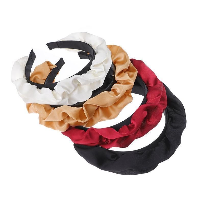 Casual Women Soft Hairband Wide Side Headband Hair Hoop Fashion Accessories - White โ image 3