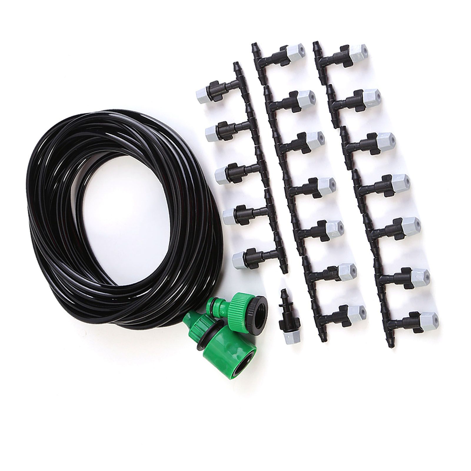 Water Misting Cooling System Hose Sprinkler Nozzle Garden Patio Micro Irrigation Set 10M โ image 5