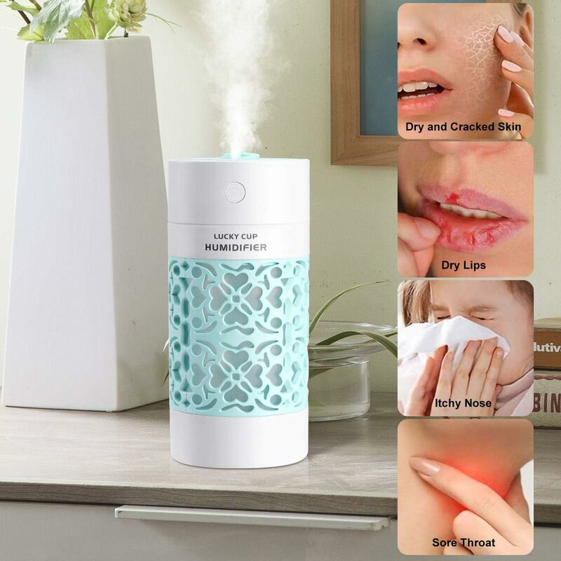 Baby Air Humidifier, 250Ml Mini Air Humidifier, Quiet Humidifier, Waterless Auto Shut-Off Function — image 3