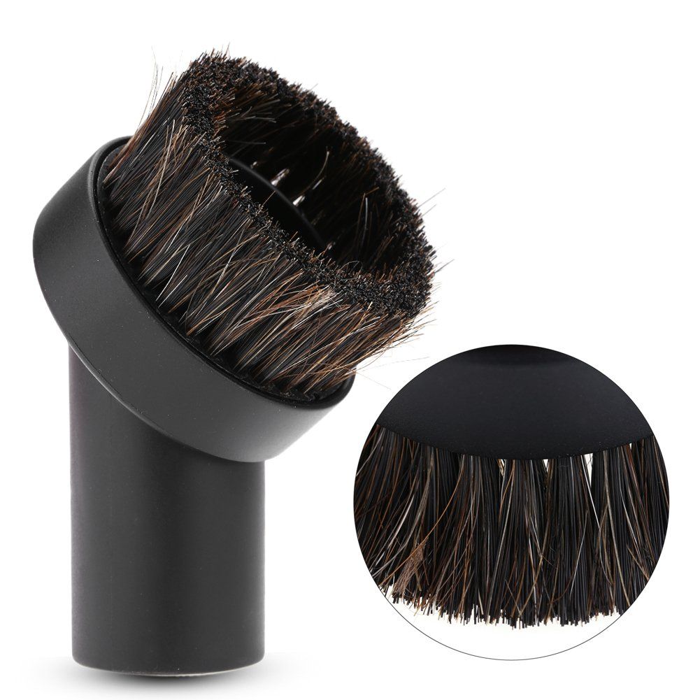 1pc Vacuum Cleaner Accessory Horsehair Brush Floor Vacuum Cleaner Universal Horsehair Dust Small Mini Floor Brush 32mm โ image 4