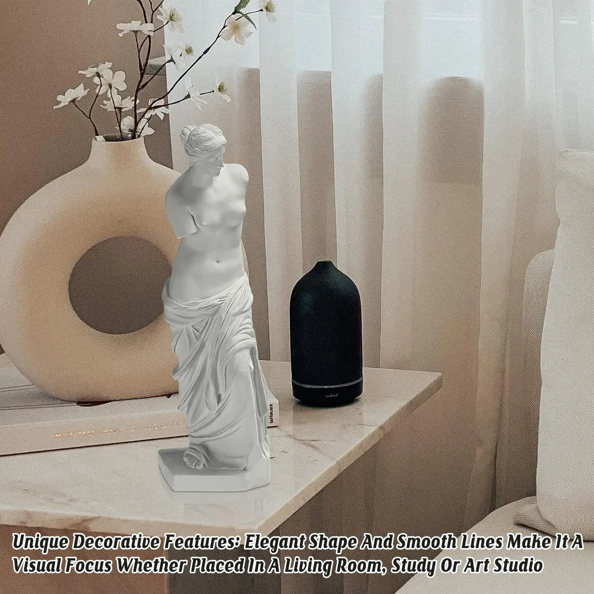 Venus Resin Sculpture Furniture Decoration Classic Style for Living Room Decor — image 4