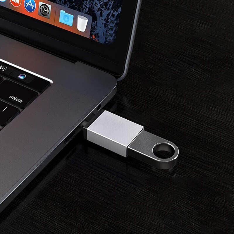 USB Type-C to USB 3.0 Adapter OTG Converter for Phone Tablet Laptop - Silver โ image 5