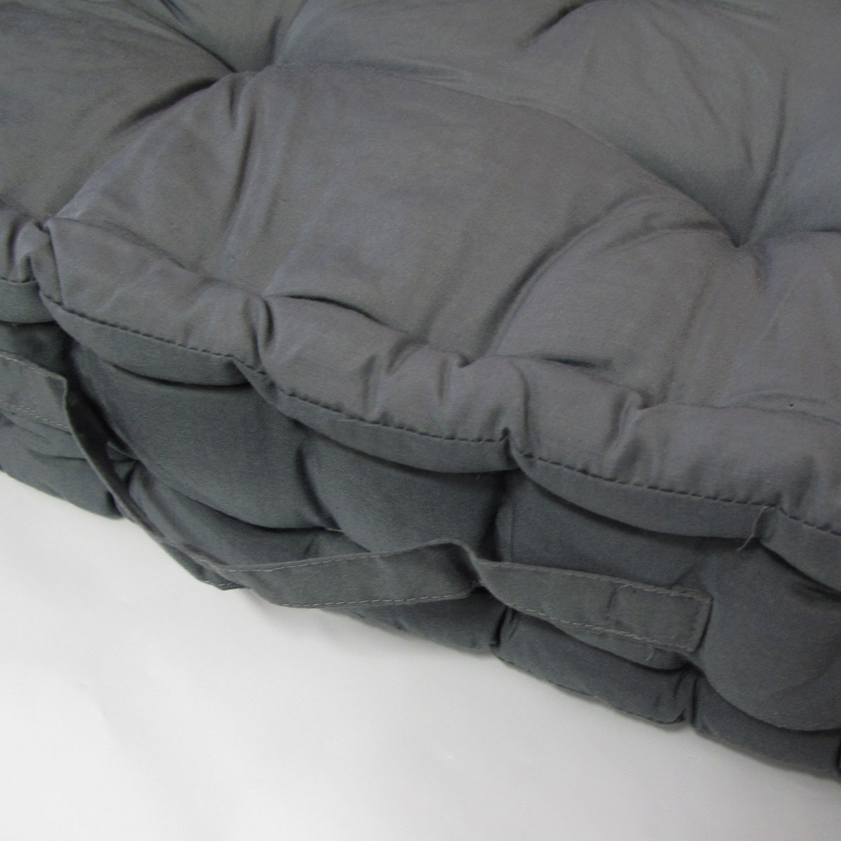 1 Pc Floor Box Cushion Pad 40 × 40+ 8 cm Navy — image 3