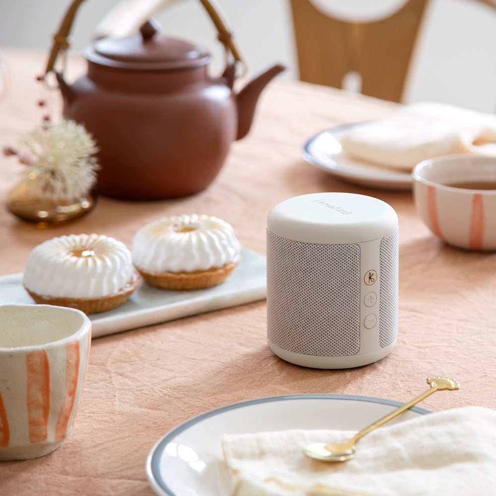 Kreafunk Karl Bluetooth Speaker - Soft White — image 3