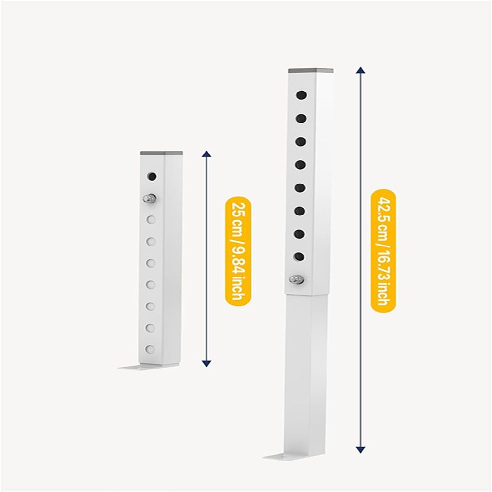 Adjustable Sliding Door Security Bar & Window Safety Bar, Durable Security Door Stopper for Apartment & Home Protection, Works Great with Window Alarms — image 2