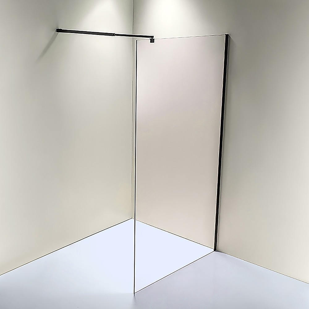1100 x 2100mm Frameless 10mm Safety Glass Shower Screen โ image 4