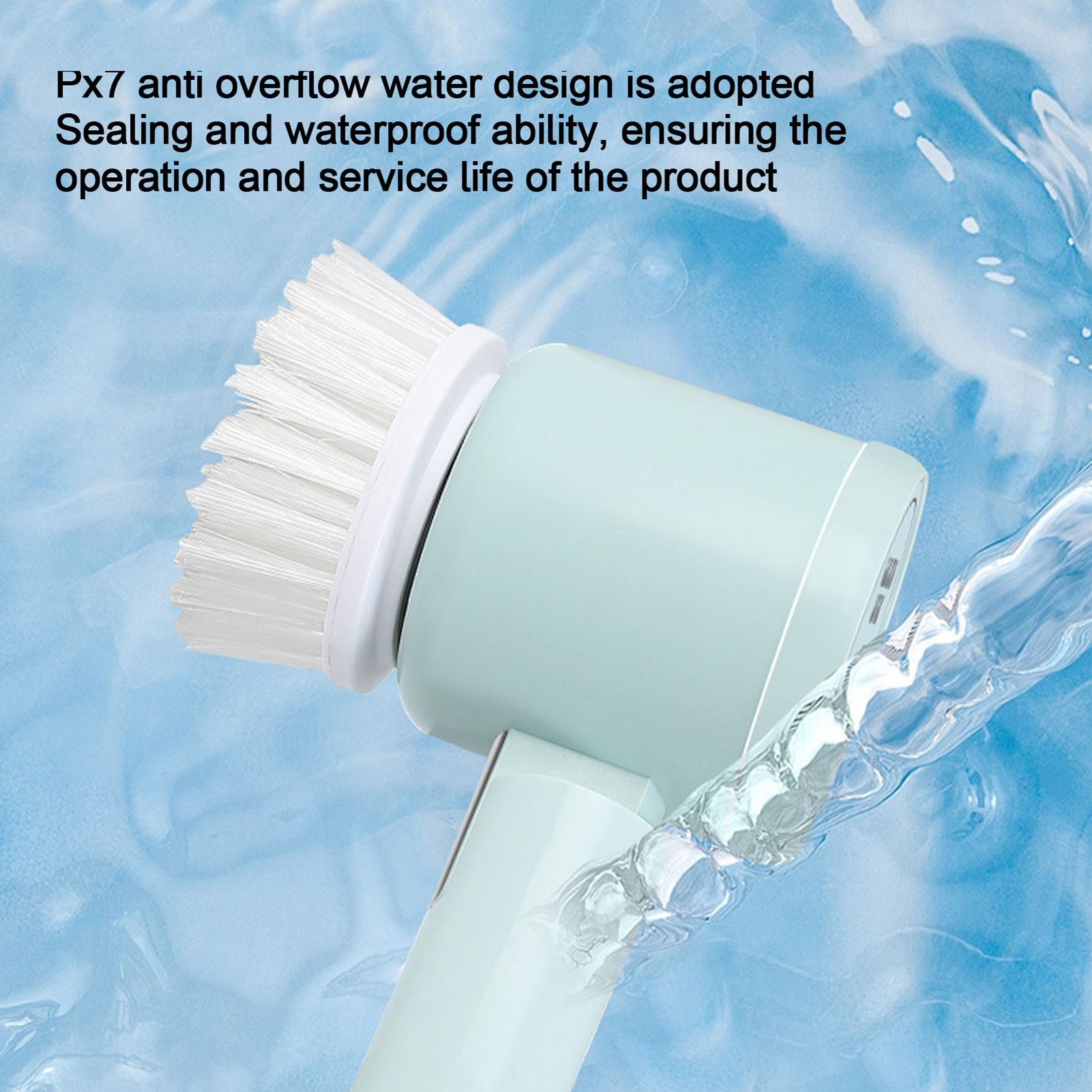 Soap Dispenser Cleaning Scrub Brush Pot Dish Brush with Storage Stand Kitchen Wash Clean Tools — image 6