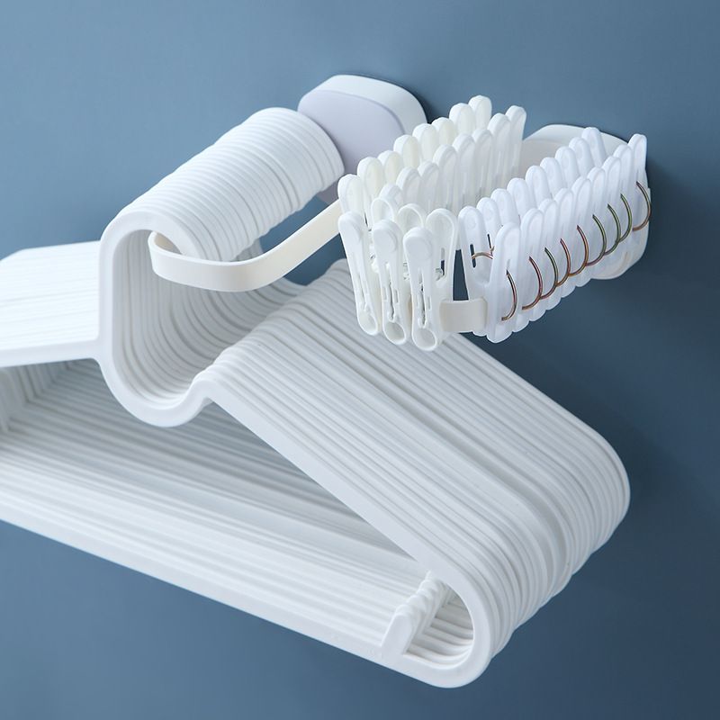 2pcs Hanging clothes rack storage artifact โ image 3