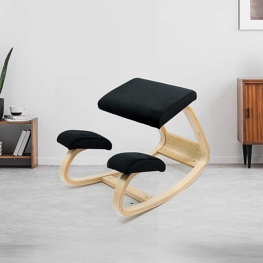 Kneeling Office Chair Ergonomic Rocking Posture Improving Stool โ image 2