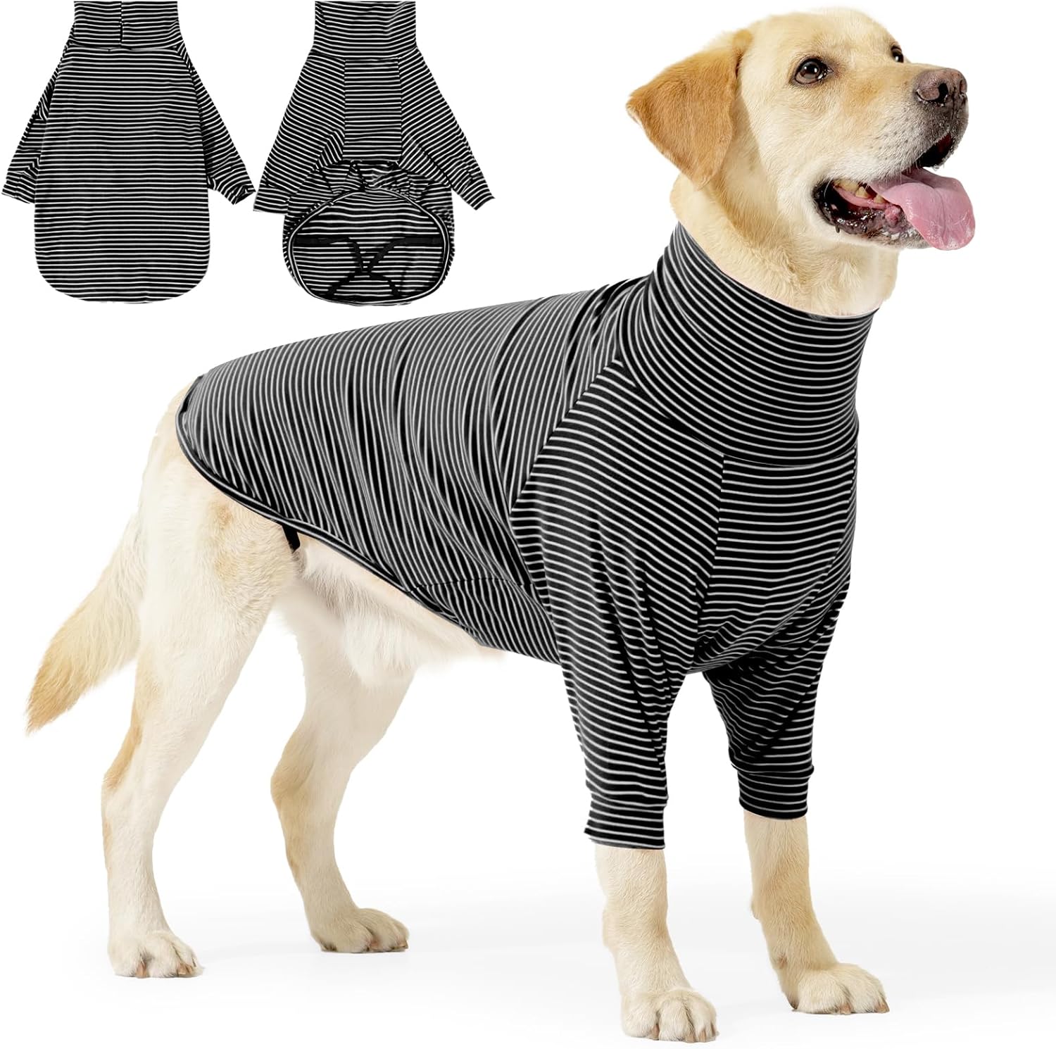 Recovery Suit for Dogs After Surgery Female Male Dog Onesie Neuter Spay Body Suit with Sleeve for Small Medium Large Dogs, Pet Pajama Clothes Anti Licking