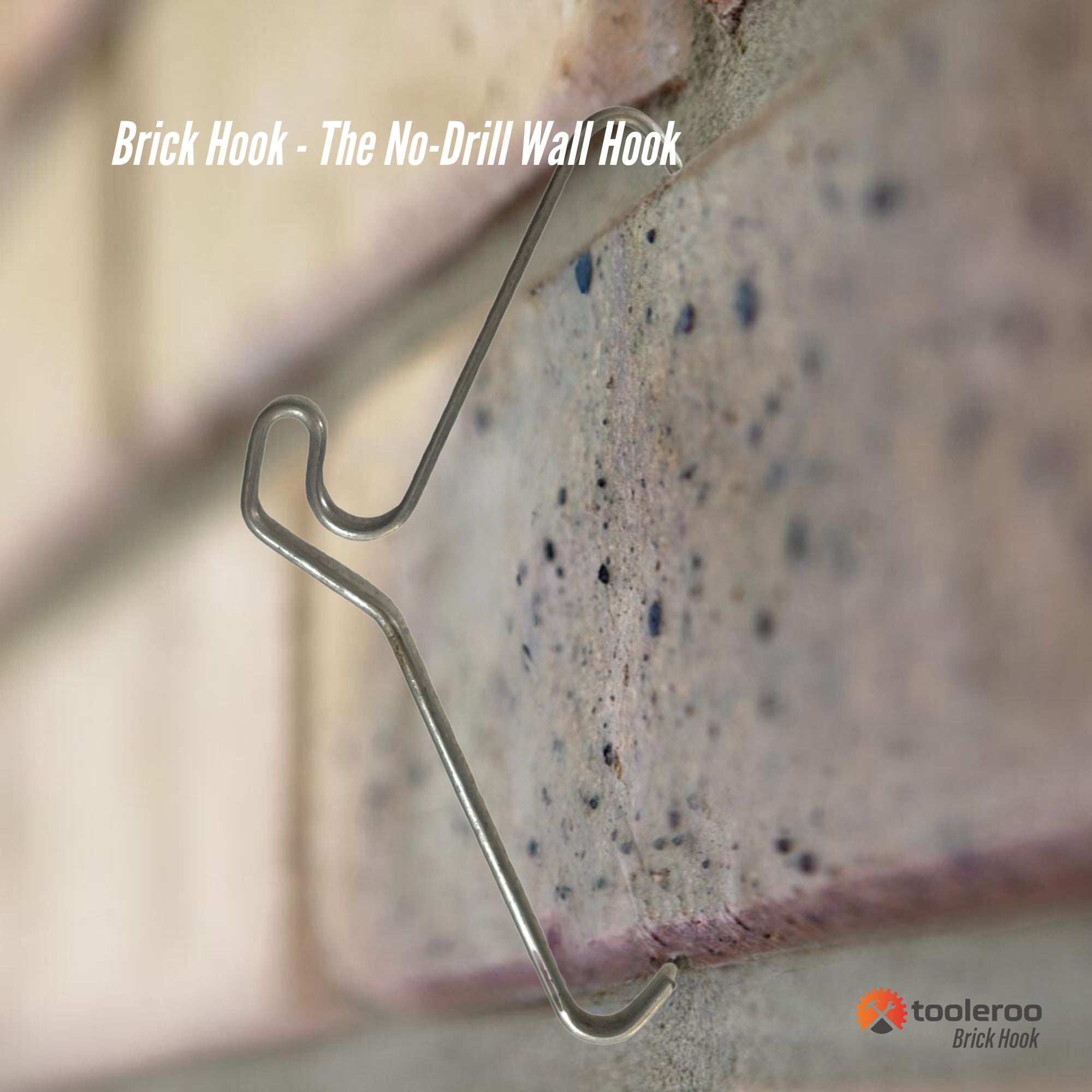 5 Pack 90mm (3.5") Brick Hooks - Wall Crab Clips Hangers For Pictures Plants — image 5
