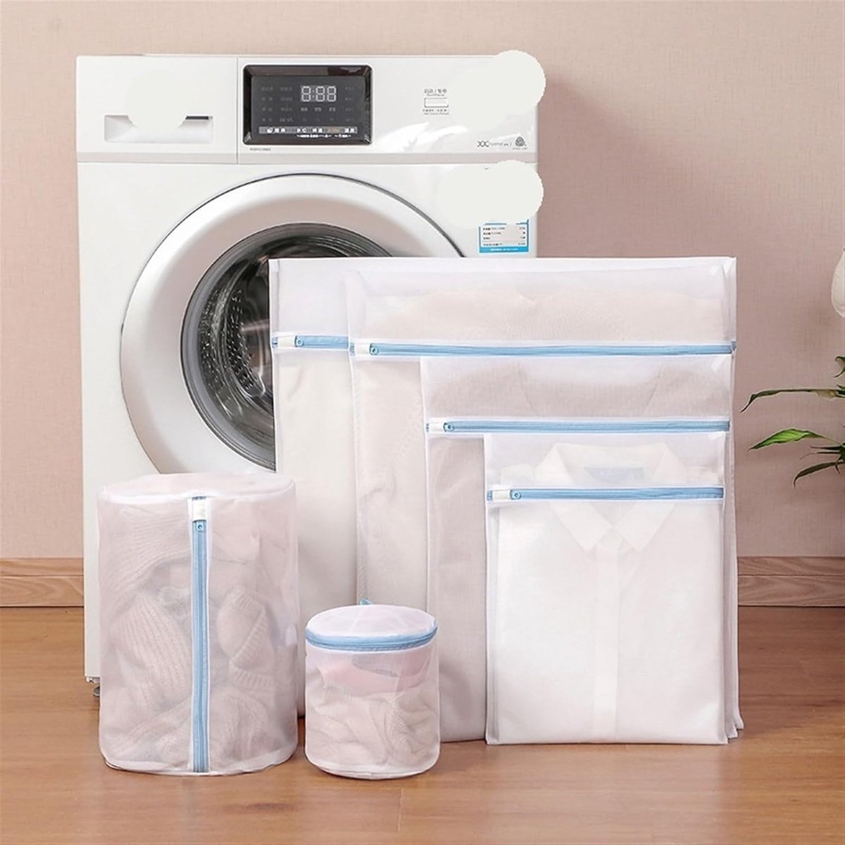 Laundry Bag - Blue Laundry Bags with Zipper - Fine Mesh Storage Bags - Protect Your Laundry and Washing Machine - Laundry Bags for Washing Bras, Underwear โ image 2