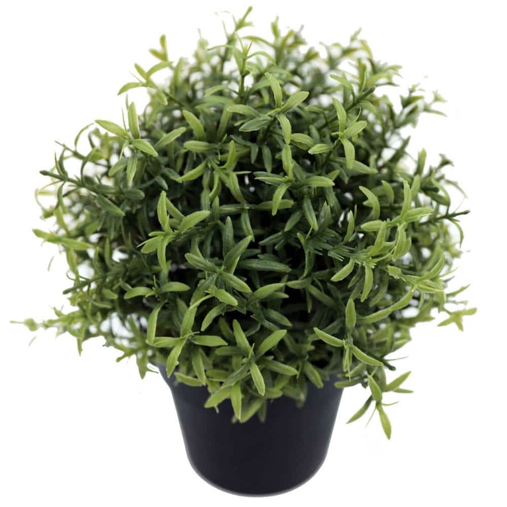 Small Potted Artificial Rosemary Herb Plant UV Resistant 20cm โ image 3