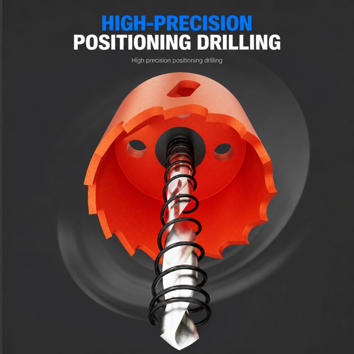 19mm Bi-Metal M42 High Speed Steel Hole Saw | with Pilot Drill Bit, Smooth Cutting Edge for PVC, Drywall, Wood, Plastic, Gypsum Board, Rubber, Thin Metal โ image 2