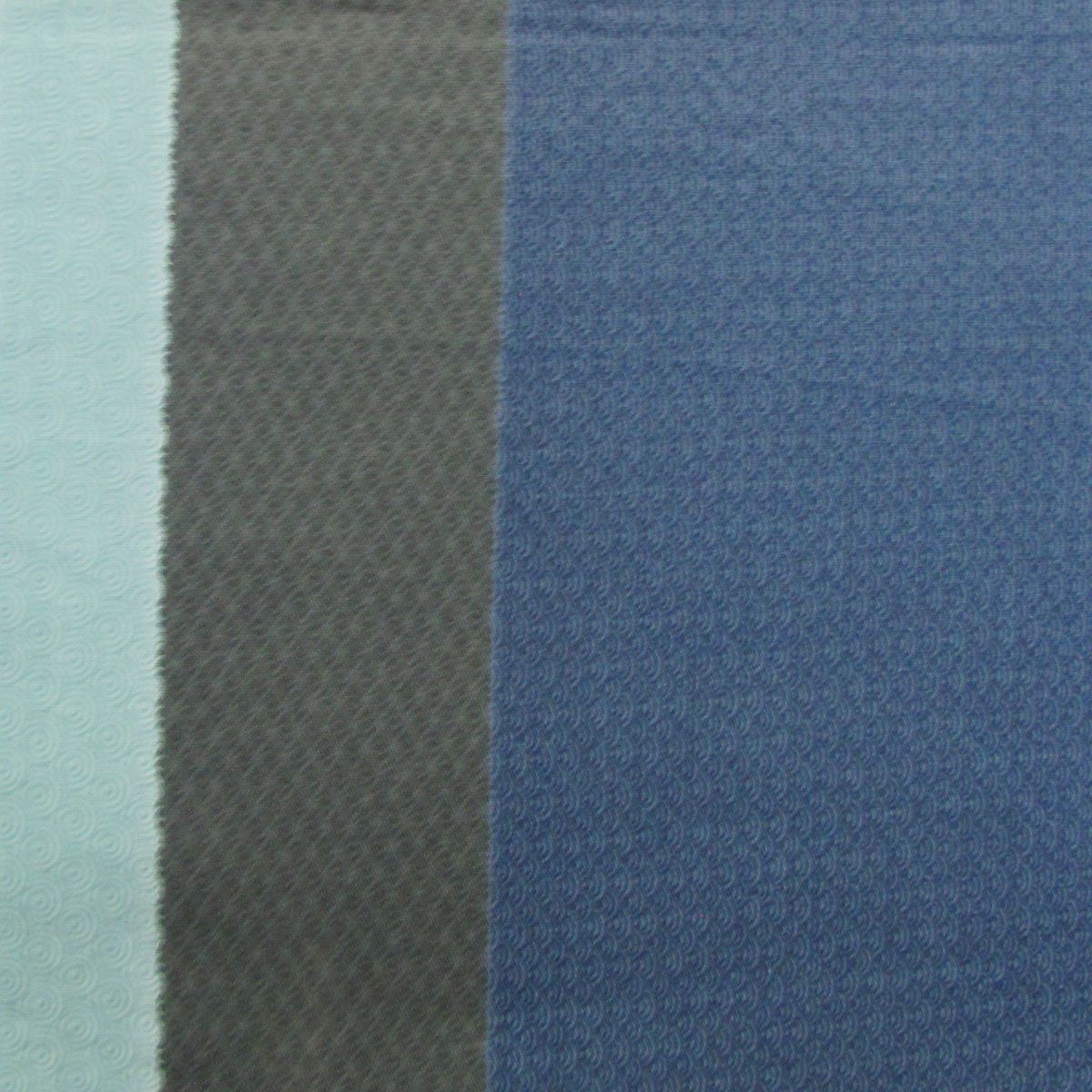 300TC Simon Teal Reversible Cotton Stripes Quilt Cover Set Queen — image 3