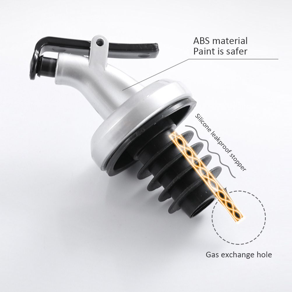 Oil Bottle Leak Proof Bottle Flip Cover Kitchen Oil Pour Spouts Bottle Dispenser โ image 3