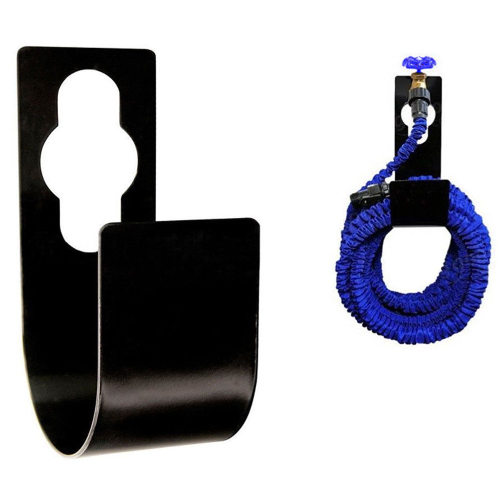 Stainless Steel Wall Mount Garden Hose Holder Hose Hanger Metal Hose Hook Hanger for Water Hose — image 5