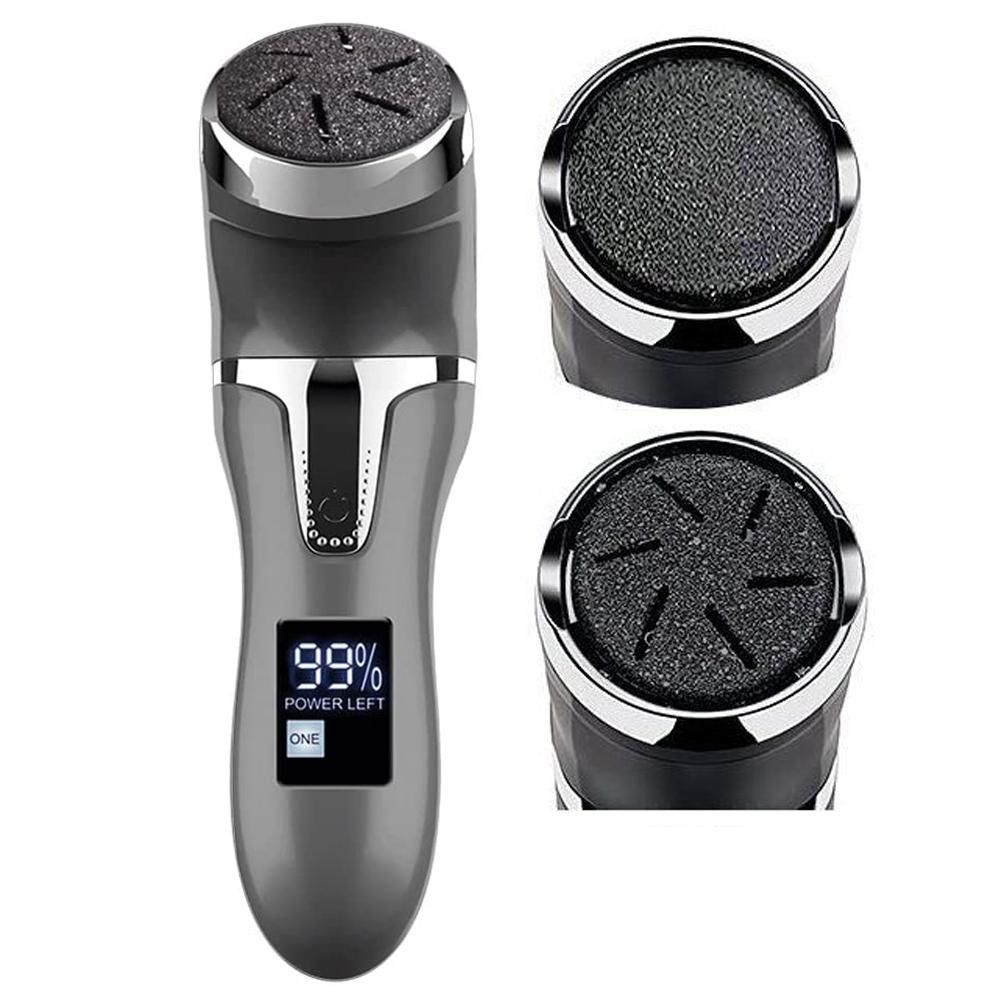 Electric Callus Remover for Feet Water-resistant 2 Speeds Pedicure Kit -Black and 12pcs kit โ image 5