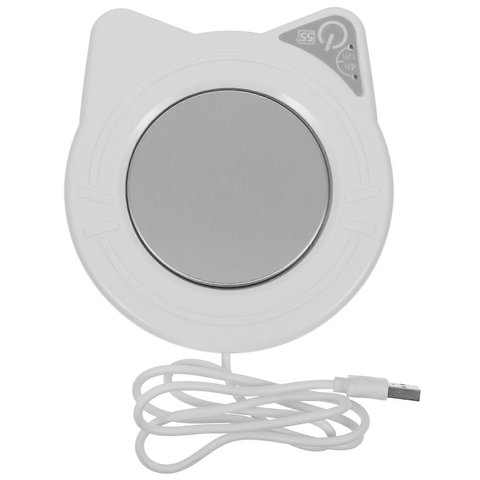 Cordless USB Coffee Mug Warmer & Candle Wax Heating Coaster