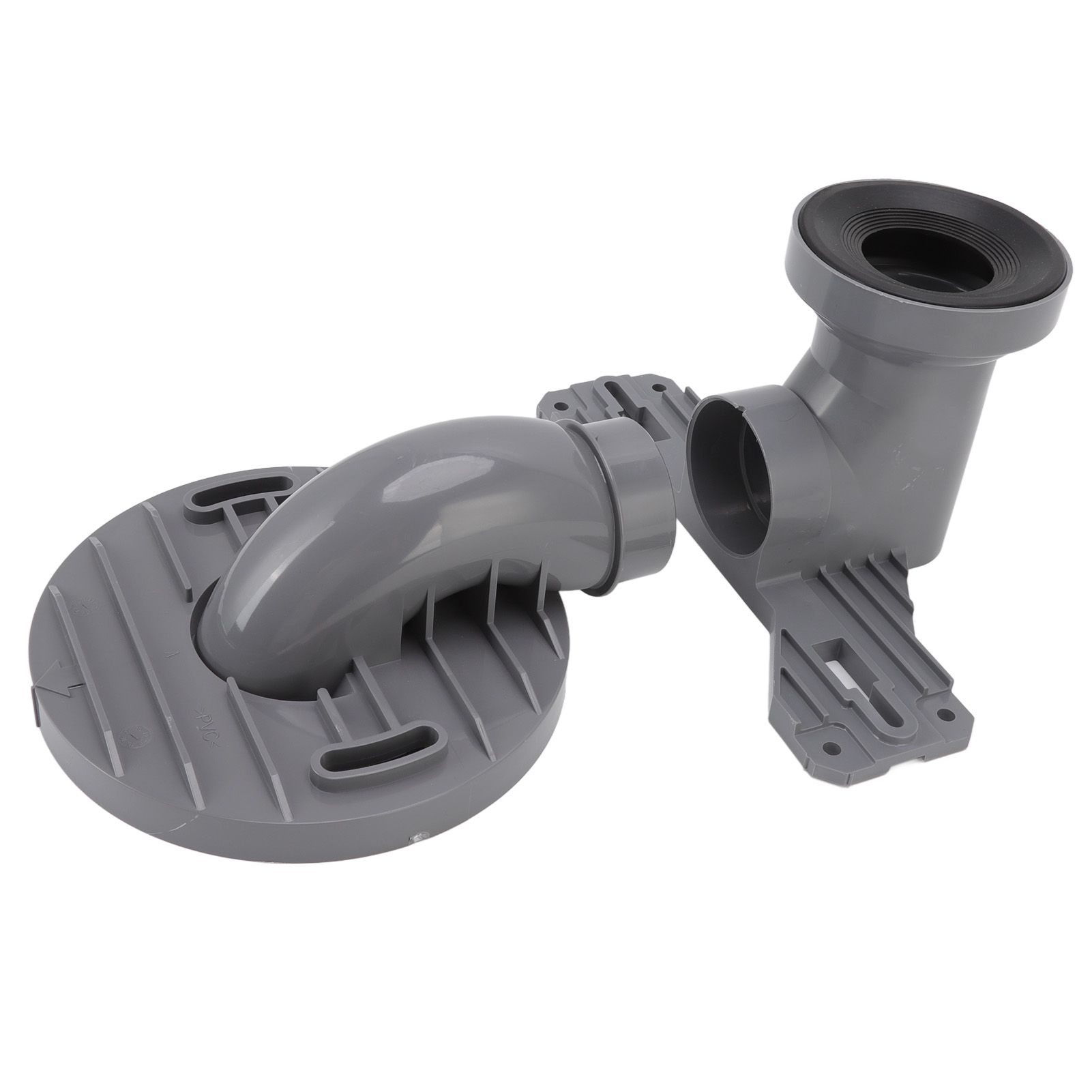Toilet Shifter Thickened PP Corrosion Resistance Rubber Sealing Ring Siphon Toilet Sewage Pipe Shifter — image 2