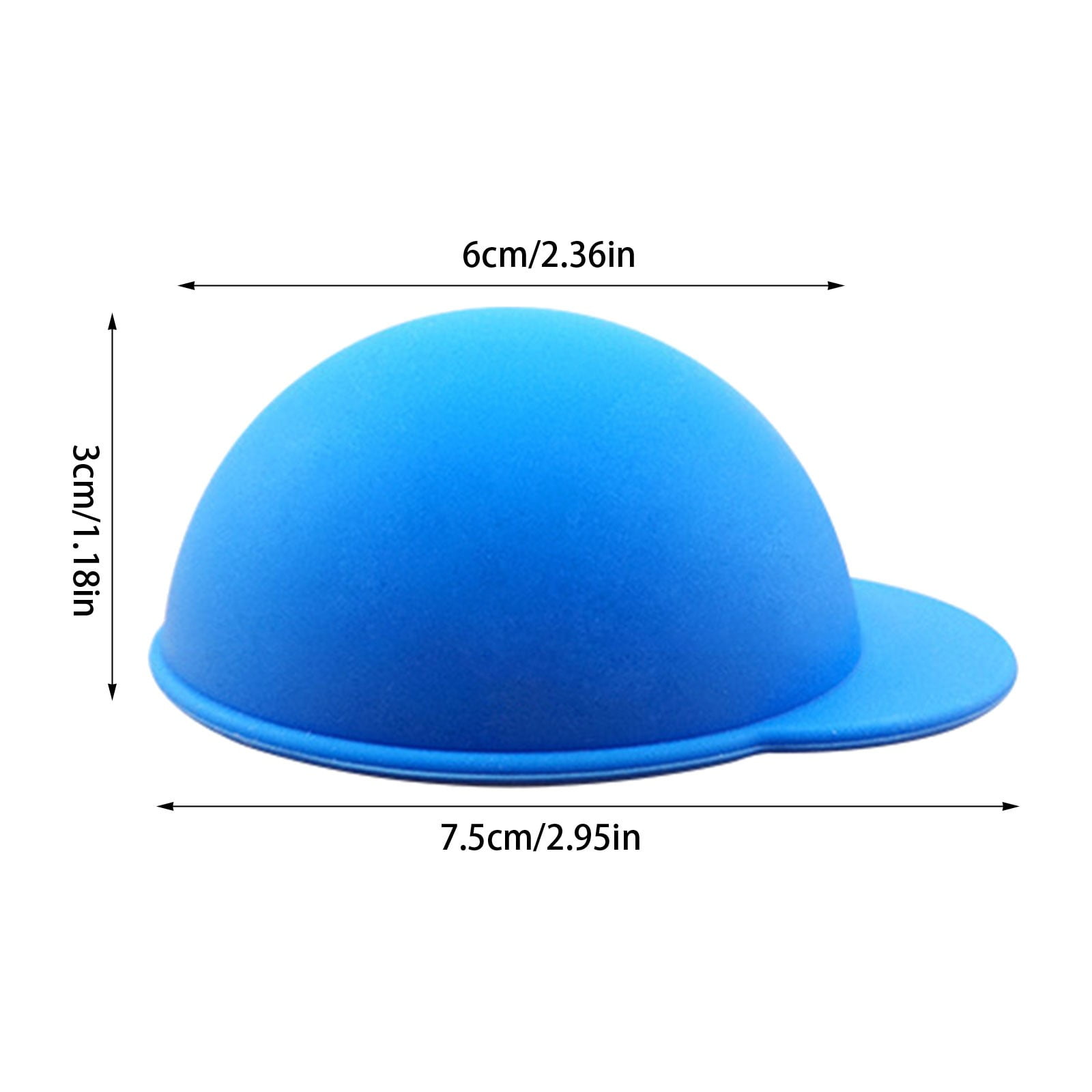 Back to School SuppliesCute Can Hat Sealing Cover Cola Beer Preservation Cover Silicone Cup Cover Dustproof and Leakproof Coffee Color (Include: 1X Can Hat — image 3