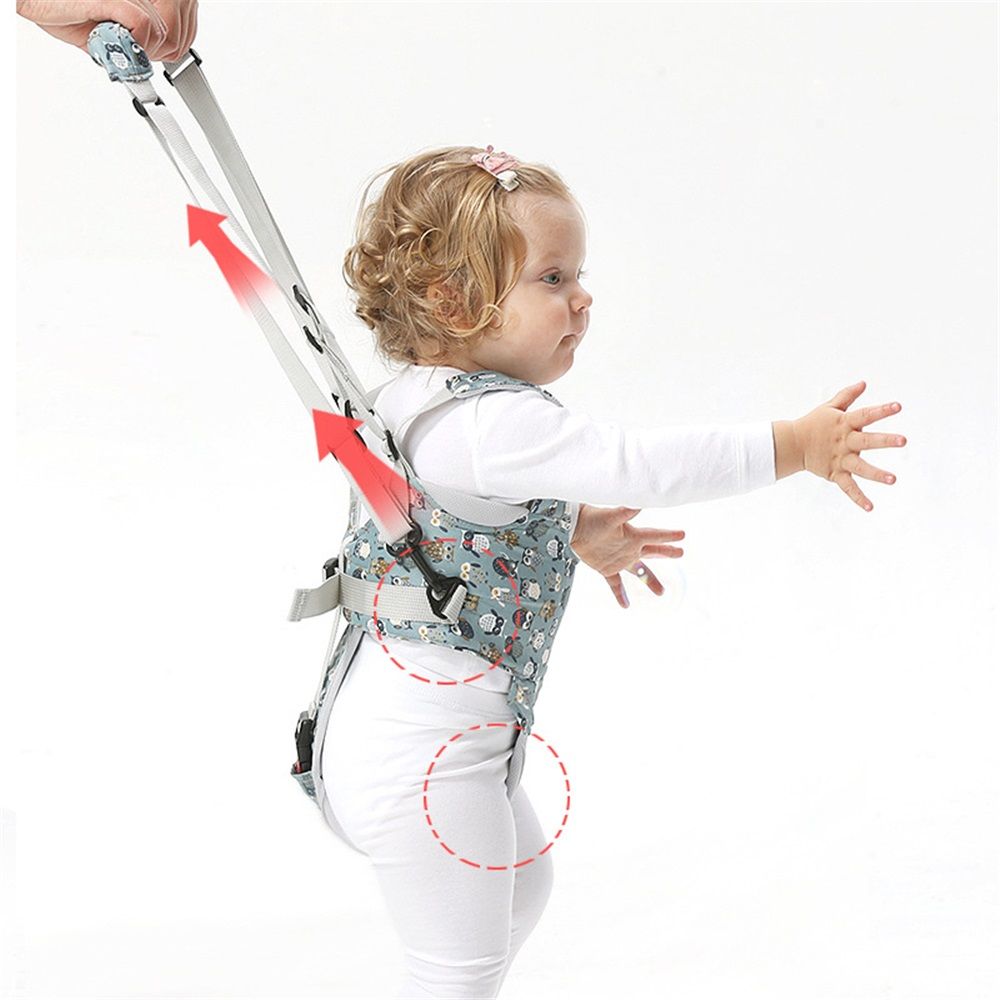 Baby Walker, Handheld Kids Toddler Walking Harness Helper Assistant Protective Belt Child Activity Walker Adjustable Standing Up Walking Learning Helper for โ image 2