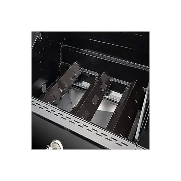 3 Pack Gas Grill Heat Plate Set, Porcelain Steel Burner Cover Replacement for Char-Broil and Kenmore Grills, 37 cm — image 5