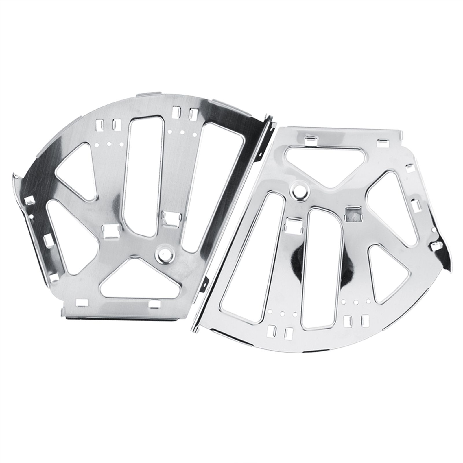 2Pcs Stainless Steel Shoes Drawer Cabinet Hinges Turing Rack Replacement Fittings(3 Layers) โ image 3