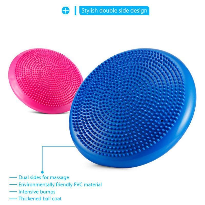 Balance Stability Cushion Wobble Air Disc Ankle Knee Strength Rehab Exercise - Green โ image 5