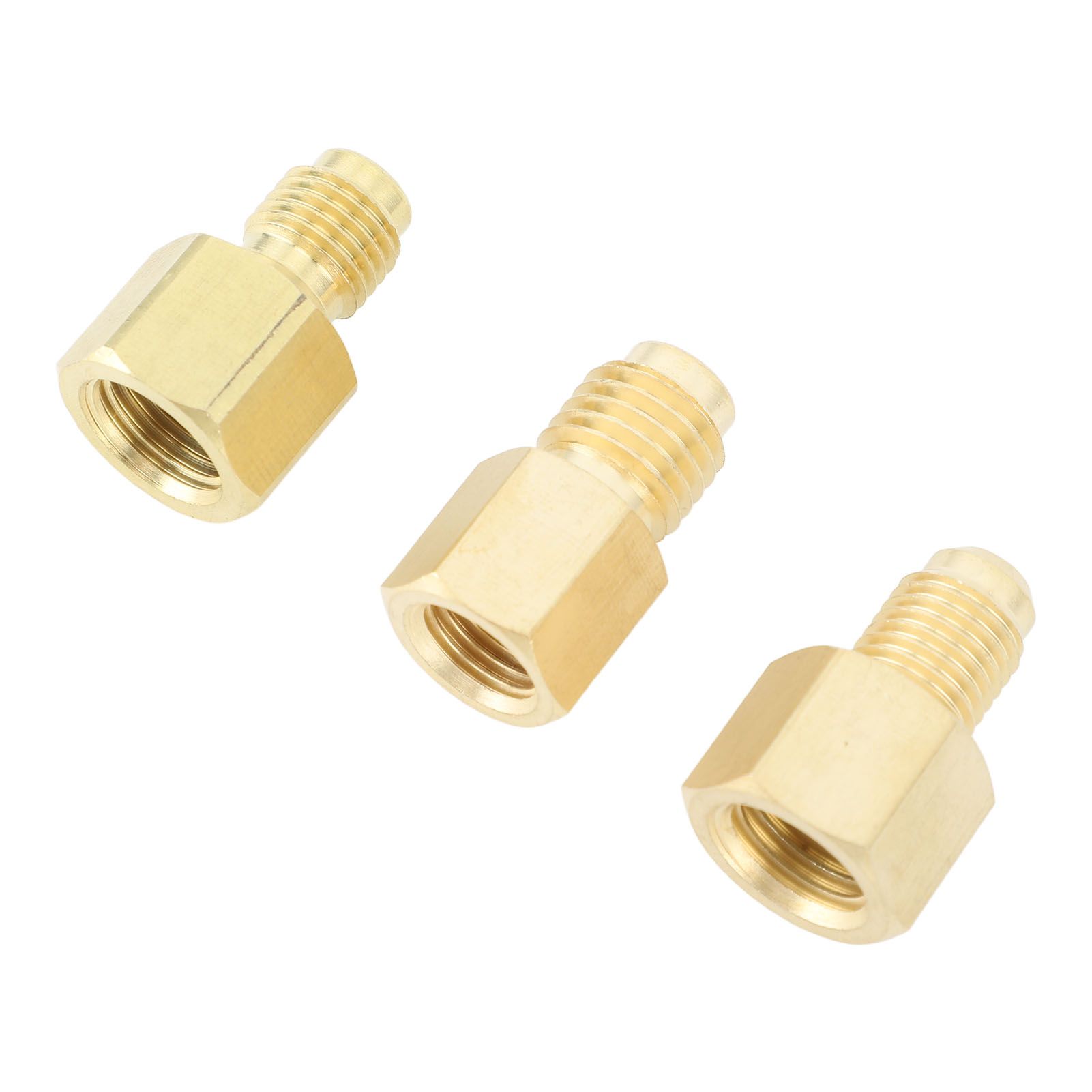 3pcs Air Conditioner Brass Adapter Durable Vacuum Adapter Portable Charging Vacuum Port Adapter for Home Appliances — image 4