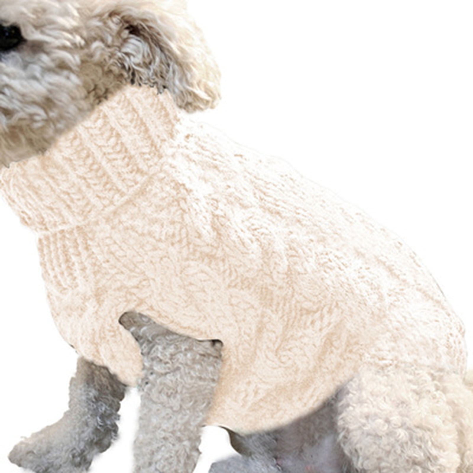Dog Sweater for Small Medium Dogs, Warm Comfortable Winter Pet Clothes, Cute Knitted Sleeveless Pet Sweaters for Puppies, Cats, Dog Apparel & Accessories S