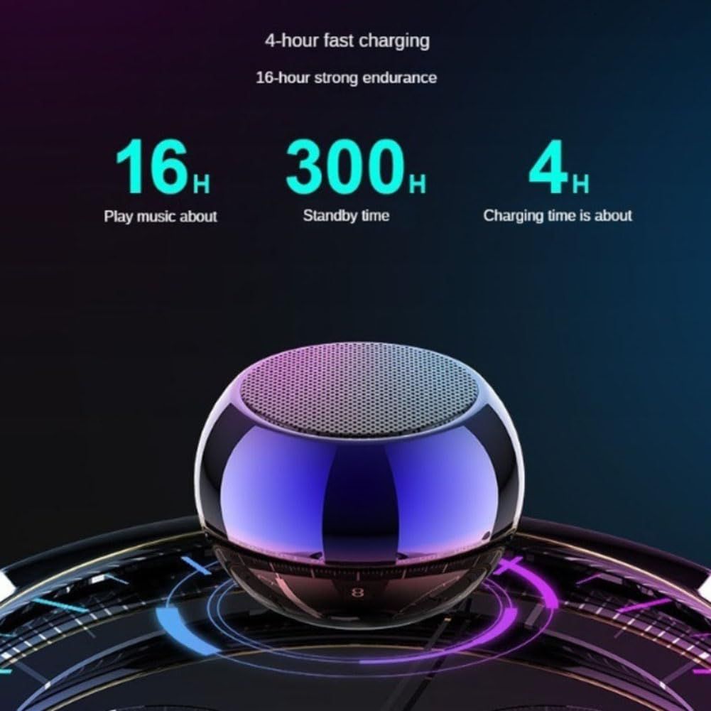 Portable Mini Bluetooth Speakers with Stereo Bass Sound Rechargeable Mini Wireless Micro Speaker for Phone/PC/Tablet/MP3/MP4 โ image 4