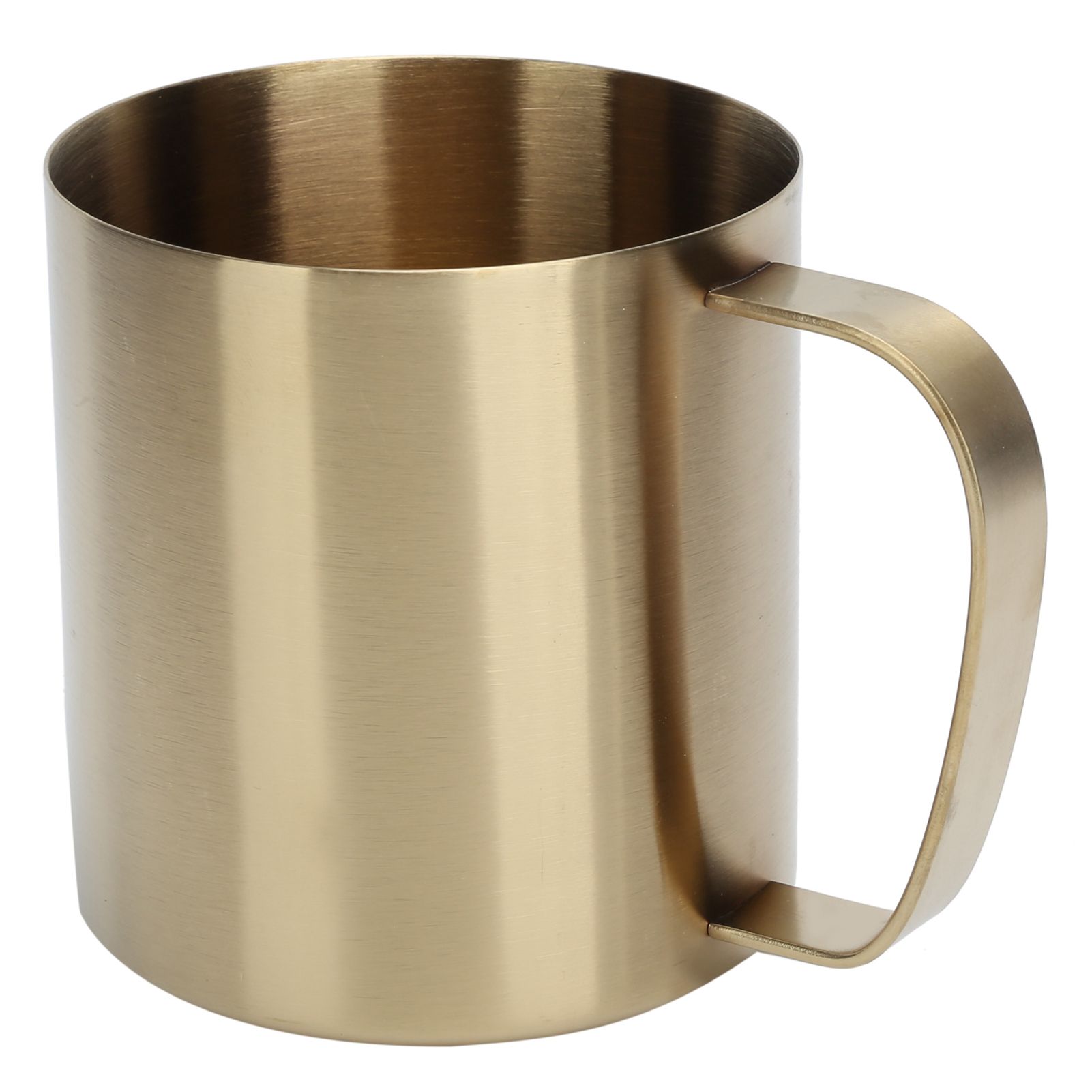 Stainless Steel Office Beer Mug Portable Household Outdoor Water Coffee Cup 480mlGold — image 6