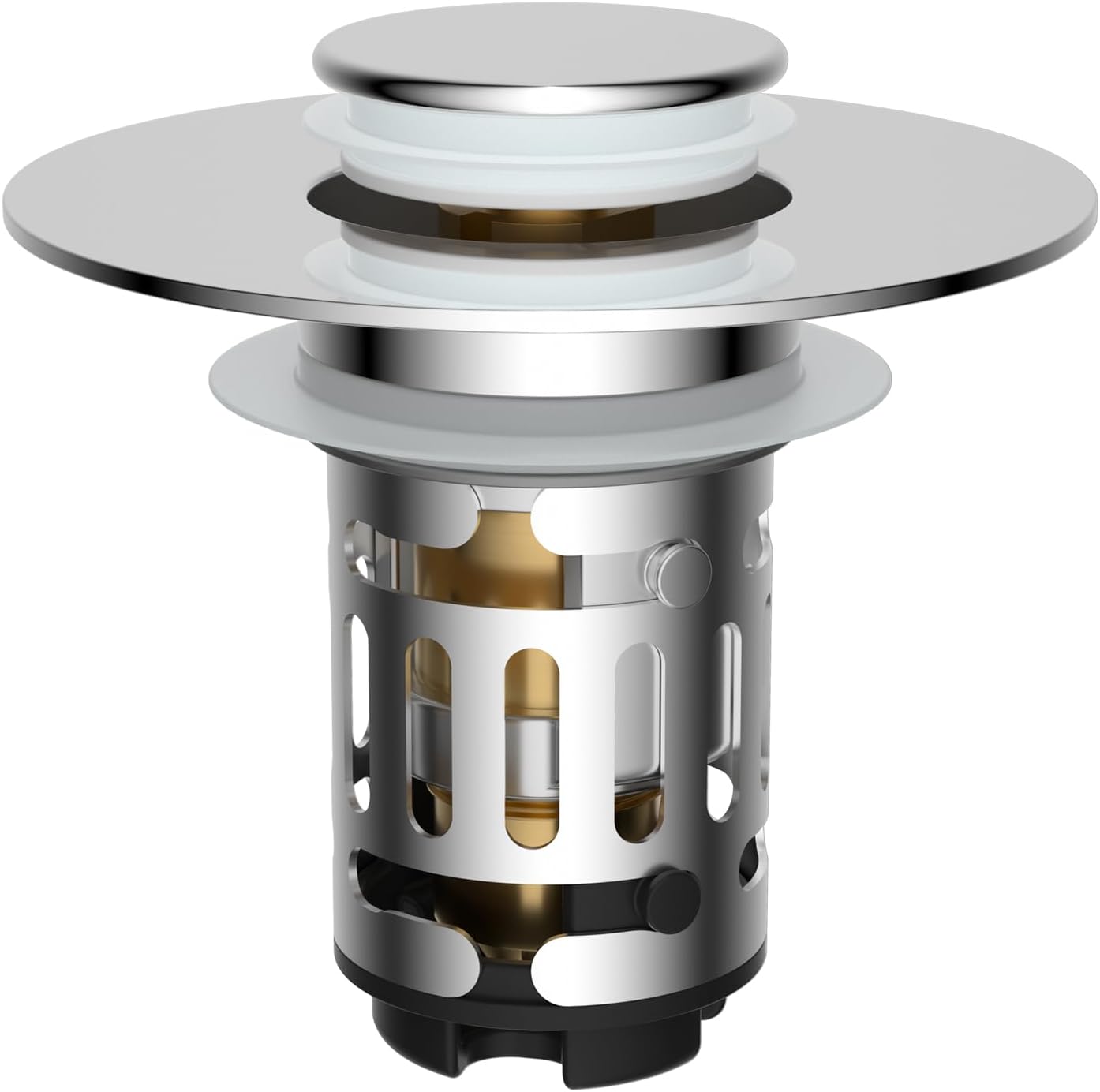 Upgraded 3 in 1 Bathroom and Kitchen Sink Drain Strainer โ image 2